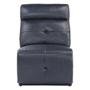 Avenue Armless Reclining Chair in Navy 9469NVB-AR