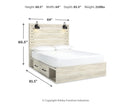 Cambeck Bed with 2 Storage Drawers