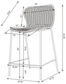 Mckinley Counter Chair