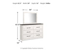 Gerridan Dresser and Mirror