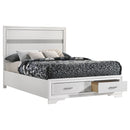 Miranda Panel Platform Storage Bed