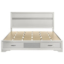 Miranda Panel Platform Storage Bed