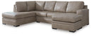 Amuleto Sectional with Chaise - Furniture Warehouse (GA)