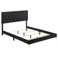 Kendall Panel Bed E.King, & Queen Black & White