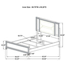 Marmore Panel Bed with LED Lighting
