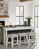Robbinsdale Counter Height Dining Table and 3 Barstools Set