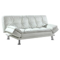 Dilleston Tufted Back Upholstered Sofa Bed Grey