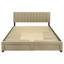 Wheatland Panel Platform Storage Bed