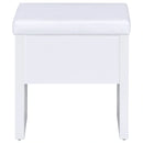 Harvey Makeup Vanity Table with Mirror and Stool