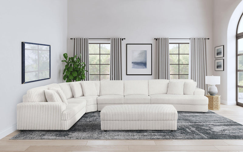 Emberson Upholstered Modular Sectional Sofa Ivory