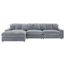 Blaine Upholstered Reversible Chaise Sectional Sofa