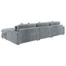 Blaine Upholstered Reversible Chaise Sectional Sofa