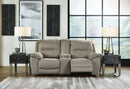 Next-Gen Gaucho Power Reclining Loveseat with Console - Furniture Warehouse (GA)