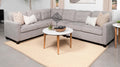 Georgina 4-piece Upholstered Modular Sectional Sofa Beige