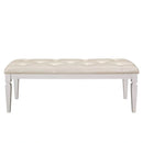 Allura Bed Bench in White 1916W-FBH
