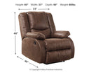 Bladewood Recliner - Furniture Warehouse (GA)