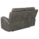 Brickston Triple Power Reclining Sofa Set