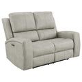Brickston Triple Power Reclining Loveseat