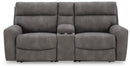 Next-Gen DuraPella Power Reclining Sectional Loveseat with Console - Furniture Warehouse (GA)