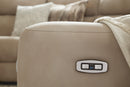 Next-Gen DuraPella Power Reclining Sectional Loveseat with Console - Furniture Warehouse (GA)