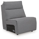 Modmax Reclining Sectional with Audio Console - Furniture Warehouse (GA)