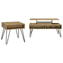 Fanning Lift-Top Coffee Table Set