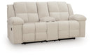 Orlen Reclining Loveseat with Console - Furniture Warehouse (GA)