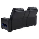Zuma Dual Power Reclining Loveseat