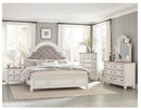 Baylesford Mirror in Antique White 1624W-6