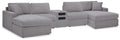 Modmax 5 Piece Sectional with Audio Console - Furniture Warehouse (GA)
