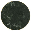 Eliska Round Accent Table with Marble Top Green and Antique Gold