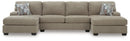 Newellen Sectional with Double Chaise