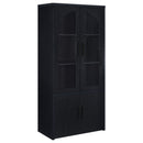 Riva Tall Display Cabinet with LED Lighting