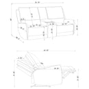 Sylmar Power Reclining Sofa Set
