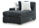 Midnight-Madness Double Chaise 3-Piece Sectional