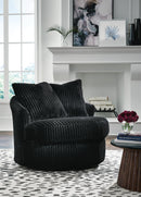 Gramwell Swivel Accent Chair - Furniture Warehouse (GA)