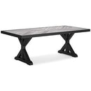 Beachcroft Outdoor Dining Table - Furniture Warehouse (GA)