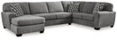 Birkdale Court Sectional with Chaise
