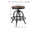Valebeck Counter Height Bar Stool - Furniture Warehouse (GA)