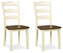 Woodanville Dining Chair Set - Furniture Warehouse (GA)
