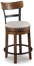 Valebeck Counter Height Bar Stool - Furniture Warehouse (GA)