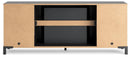 Cayberry 60" TV Stand with Electric Fireplace - Furniture Warehouse (GA)