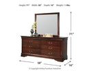Alisdair Dresser and Mirror - Furniture Warehouse (GA)