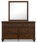 Danabrin Dresser and Mirror - Furniture Warehouse (GA)