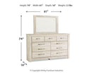 Bellaby Dresser and Mirror - Furniture Warehouse (GA)
