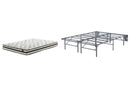 8 Inch Chime Innerspring Mattress Set - Furniture Warehouse (GA)