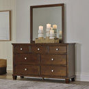 Danabrin Dresser and Mirror - Furniture Warehouse (GA)