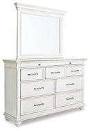 Kanwyn Dresser and Mirror - Furniture Warehouse (GA)