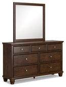 Danabrin Dresser and Mirror - Furniture Warehouse (GA)