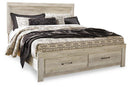 Bellaby Bed with 2 Storage Drawers - Furniture Warehouse (GA)
